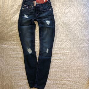 True religion skinny jeans sz 24